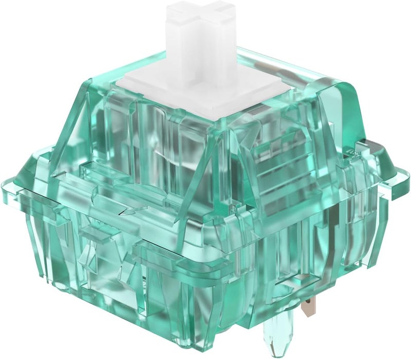 DUROCK Silent Shrimp Switches, Silent T1 Tactile Switches 67g, 5 Pins Pre-Lubed MX Silent Keyboard Switches (Silent Shrimps, 70pcs) - Image 1